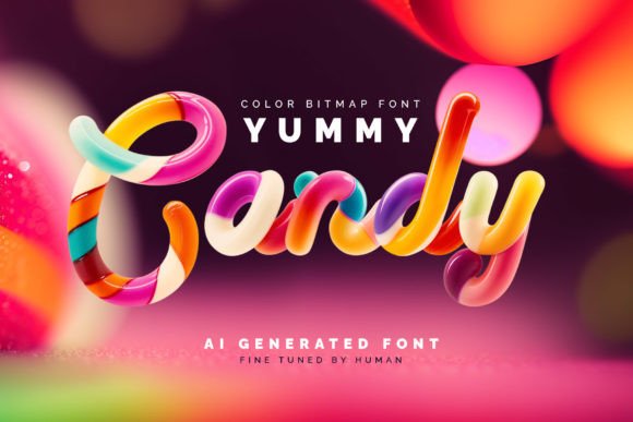 A Sweet New Color Font for Bold, Eye-Catching Designs