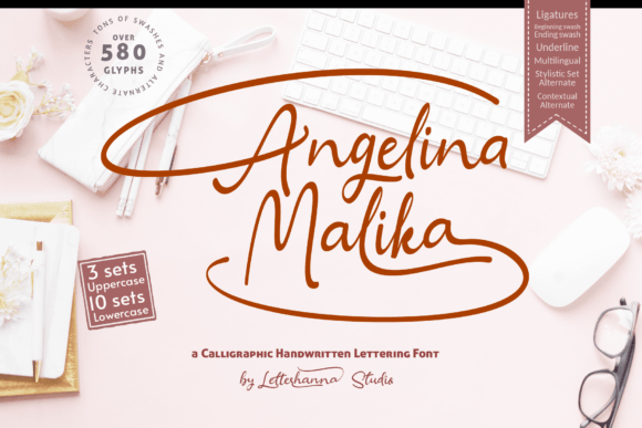 Angelina Malika: Crafting Visual Poetry with Handwritten Elegance
