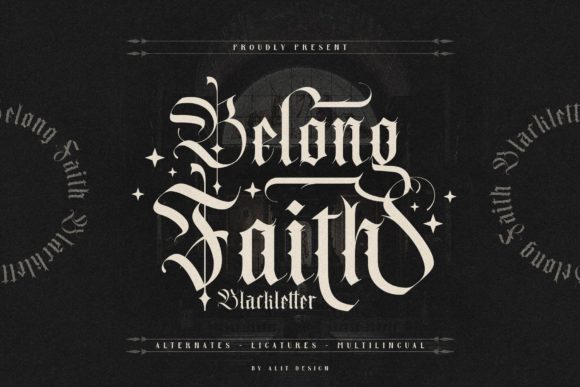 Belong Faith: A Bold Typeface for Unforgettable Branding