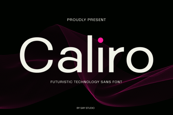 Caliro: The Sharp, Modern Typeface for Digital-First Brands