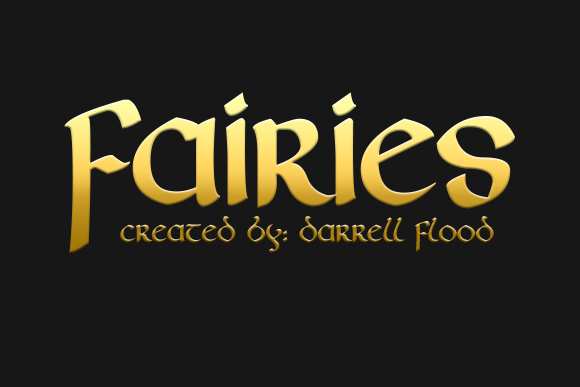 Fairies: A Celtic-Inspired Font for Whimsical Branding