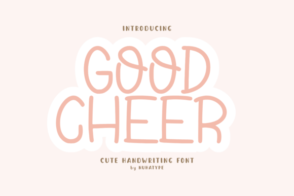 Good Cheer: The Bubbly Typeface for Joyful Design
