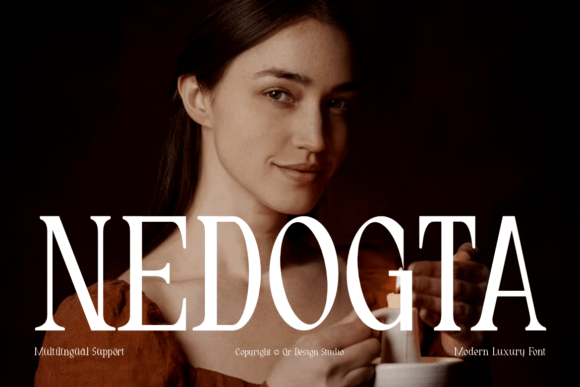 Nedogta: The Luxury Serif That Commands Attention