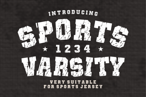Sports Varsity: A Typeface That Captures Athletic Spirit