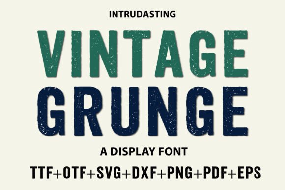 Vintage Grunge: Adding Authentic Texture to Modern Design