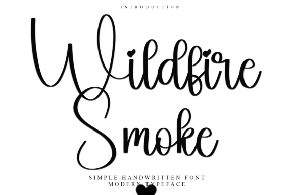 Wildfire Smoke: A Typeface for Authentic Brand Stories